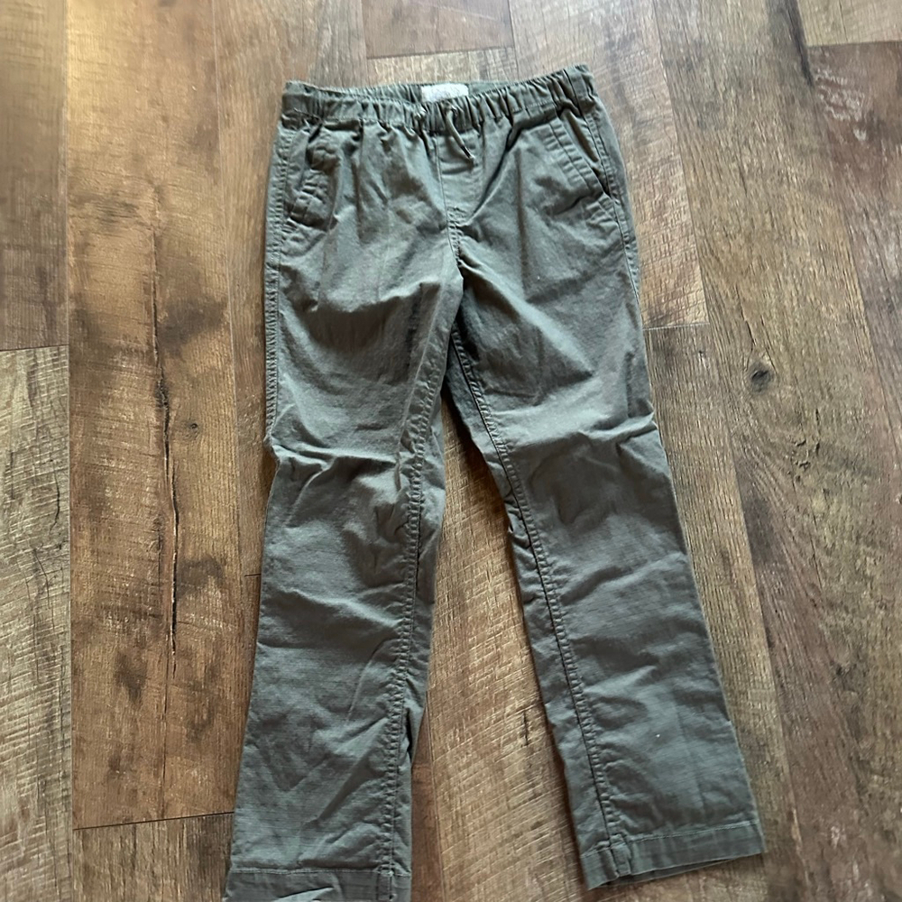 Boys Ocean Coast Casual Pants S Green